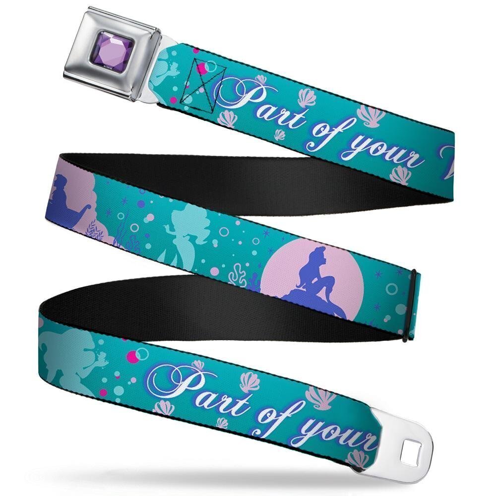 1518 Seatbelt Belt Little Mermaid Ariel Regular